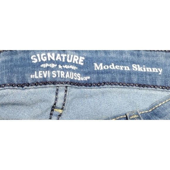 Men's Levi's Denim Blue Jeans Size:‎ 28/32 Modern Skinny - Picture 3 of 6